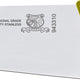 Omcan - 8” Yellow Super Fiber Handle Medium Cook's Knife, Pack of 4 - 23877