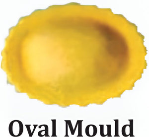 Omcan - 83 x 70 mm Oval Ravioli Mould For RV 30 - 47410