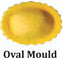 Omcan - 83 x 70 mm Oval Ravioli Mould For RV 30 - 47410