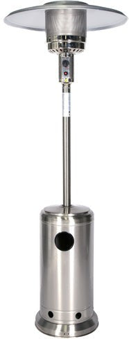 Omcan - 87" Stainless Steel Portable Propane Patio Heater - 47595