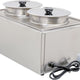 Omcan - 8L Two Chamber Food Warmer - FW-CN-0016