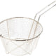 Omcan - 8.5" x 4.25" #4 Mesh Round Wire Fry Basket (216 x 108 mm), Pack of 15 - 80383