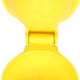 Omcan - 9" Yellow Manual Citrus Squeezer (23 cm), Pack of 20 - 80294