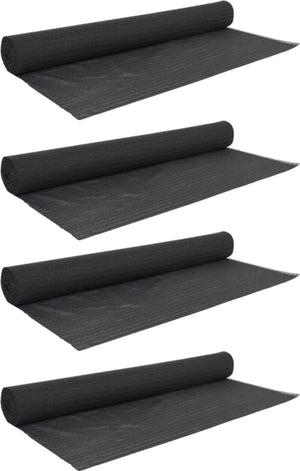 Omcan - Black 36” x 60” Non-Skid Liner, Pack of 4 - 10529