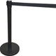 Omcan - Black Steel Crowd Control Stand, Pack of 2 - 30439