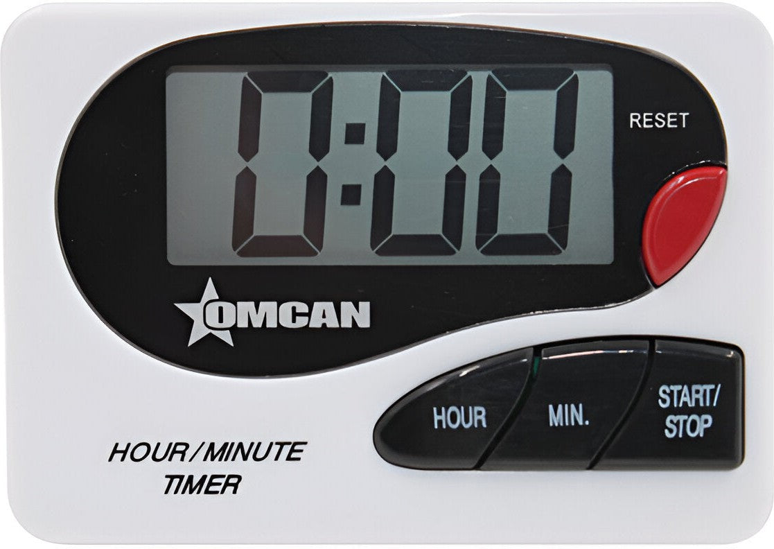 Omcan - Digital LCD Hour/Minute Timer, Pack of 15 - 47227