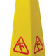 Omcan - English/Spanish Four-Sided Caution Cone, Pack of 5 - 24416