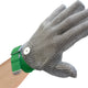 Omcan - Extra Large Mesh Gloves with Green Strap, Pack of 2 - 13559