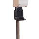 Omcan - Floor Mounted Touchless Battery Operated Hand Sanitizer Station / Soap Dispenser Stand - 46686