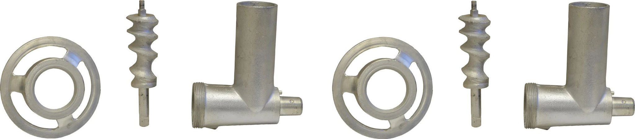 Omcan - Grinder Head Cylinder - Ring & Worm For Mixers, Pack of 2 - 10054