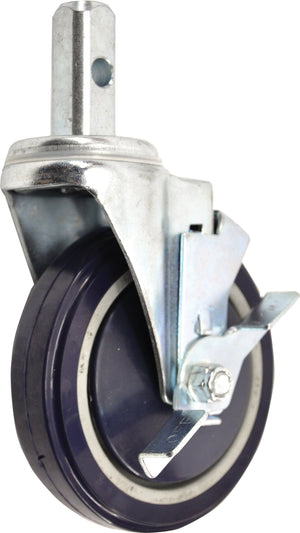 Omcan - Heavy-Duty Caster with Brake For Aluminum Pan & Lug Racks, Pack of 10 - 39534