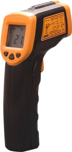 Omcan - Infrared Thermometer 1″ Lcd With Back Light And Laser On/Off, Pack of 6 - 47223