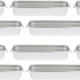 Omcan - Long 4" Deep 1/2-Size Stainless Steel Steam Table Pan, Pack of 10 - 80617