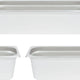 Omcan - Long 6" Deep 1/2-Size Stainless Steel Steam Table Pan, Pack of 5 - 80618