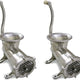 Omcan - No. #32 Cast Iron Light-Duty Manual Meat Mincer, Pack of 2 - 11014