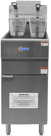 Omcan - Propane Fryer with 35-40 lbs Capacity - CE-CN-0023-FP