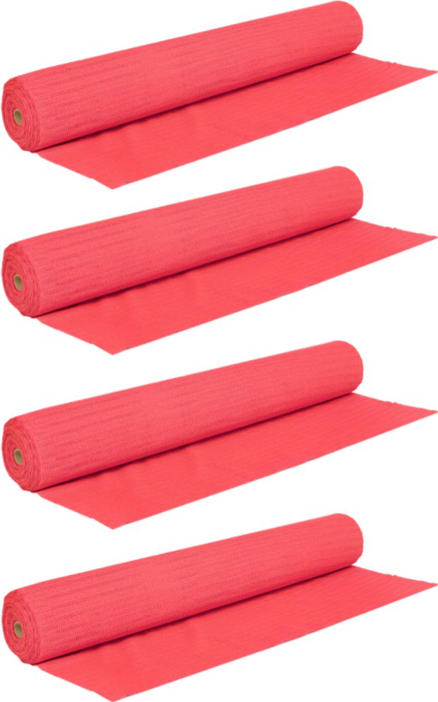 Omcan - Red 36” x 60” Non-Skid Liner, Pack of 4 - 10532