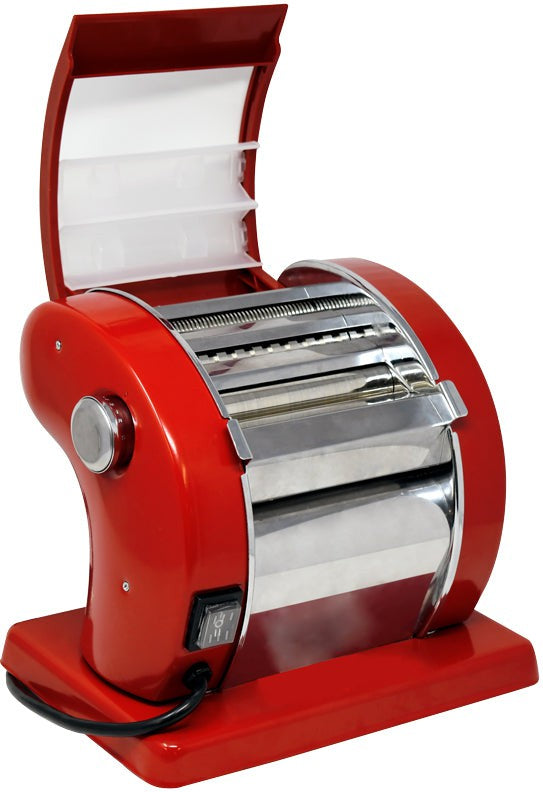 Omcan - Red Electric Pasta Sheeter with 5.75" Roller Width - 44520