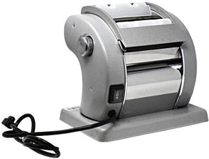 Omcan - Silver Electric Pasta Sheeter with 5.75" Roller Width - 46587