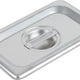 Omcan - Solid 1/9-Size Stainless Steel Steam Table Pan Cover, Pack of 50 - 80284