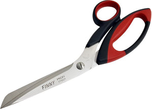 Omcan - Stainless Steel Poultry Shears with Red and Black Handles, Pack of 2 - 12901