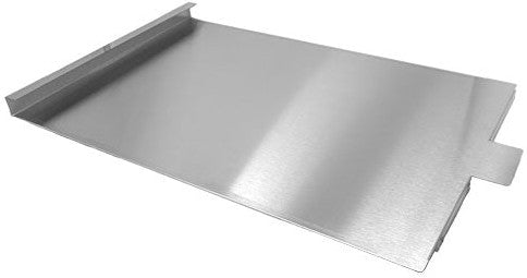 Omcan - Stainless Steel Tank Cover for Gas Fryer #43422/44225/43545/46019, Pack of 2 - 47452