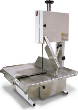 Omcan - Tabletop Band Saw with Sliding Stainless Steel Table & Painted Body - 10274