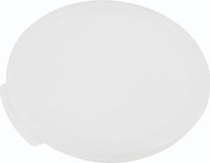 Omcan - White Cover For 1 QT Polypropylene Round Food Storage Container, Pack of 100 - 80209