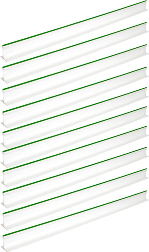 Omcan - White & Green 2” x 30” Divider, Pack of 10 - 10759