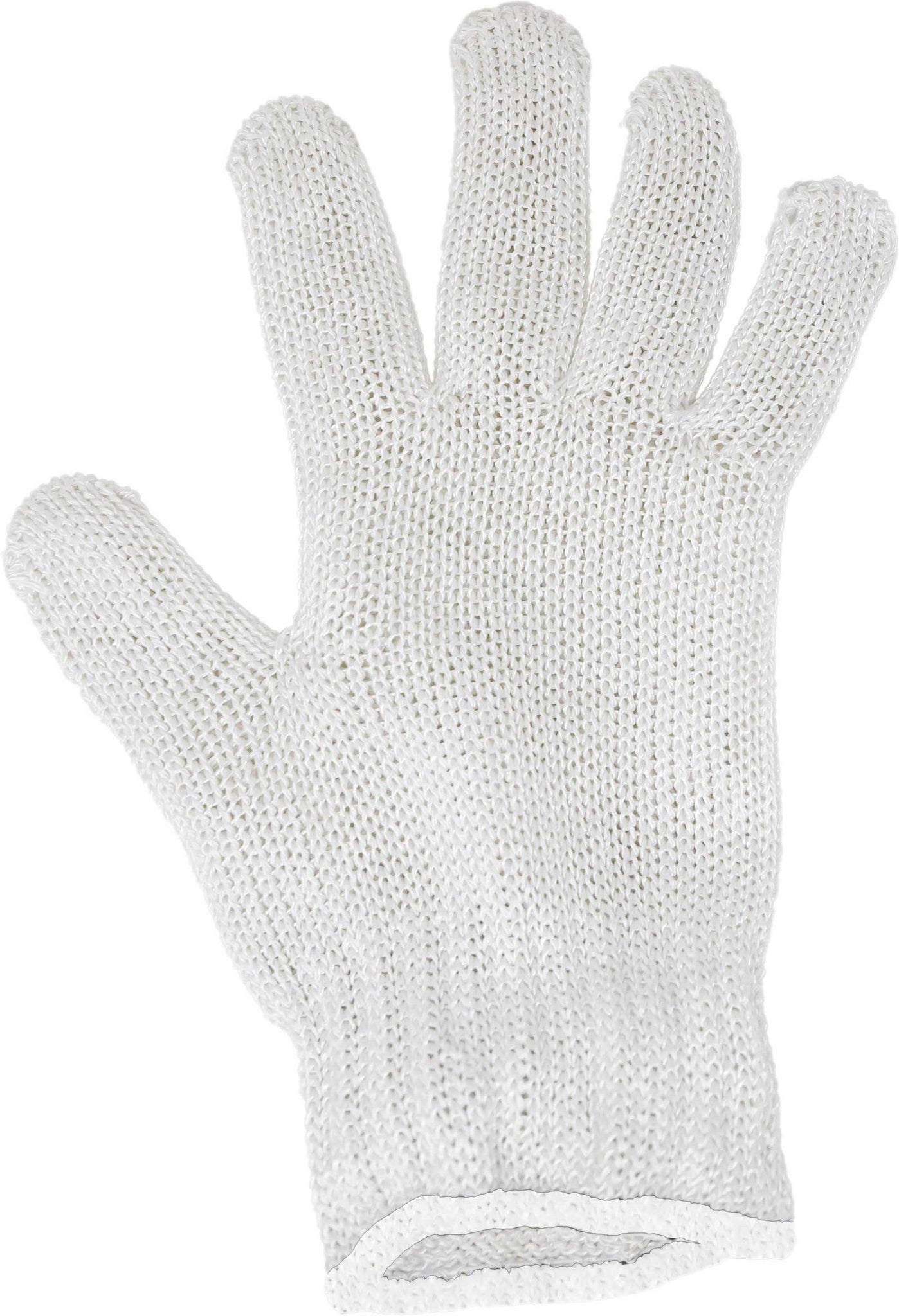 Omcan - White Large Cut-Resistant Ansi Level A8 Protection Glove, Pack of 15 Pairs - 47257