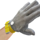 Omcan - XXS Mesh Gloves with Yellow Strap, Pack of 2 - 13562