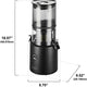 Omega - 2 L Capacity Black Effortless™ Batch Juicer - JC2022BK11