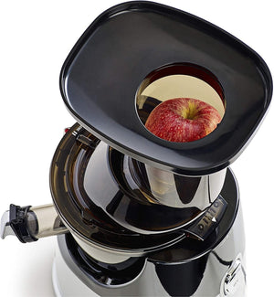 Omega - Silver MegaMouth Vertical Low-Speed Masticating Juicer - MMV700S