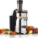 Omega - Wide Mouth Heavy-Duty Commercial Chrome Black Centrifugal Juicer - MMC500C