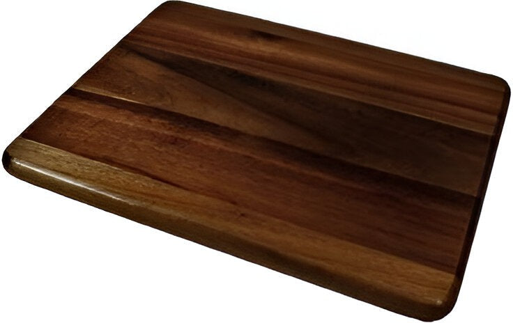 On The Table - 13.5" x 10.5" Brown Acacia Dark Wood Serving Board - 121DK