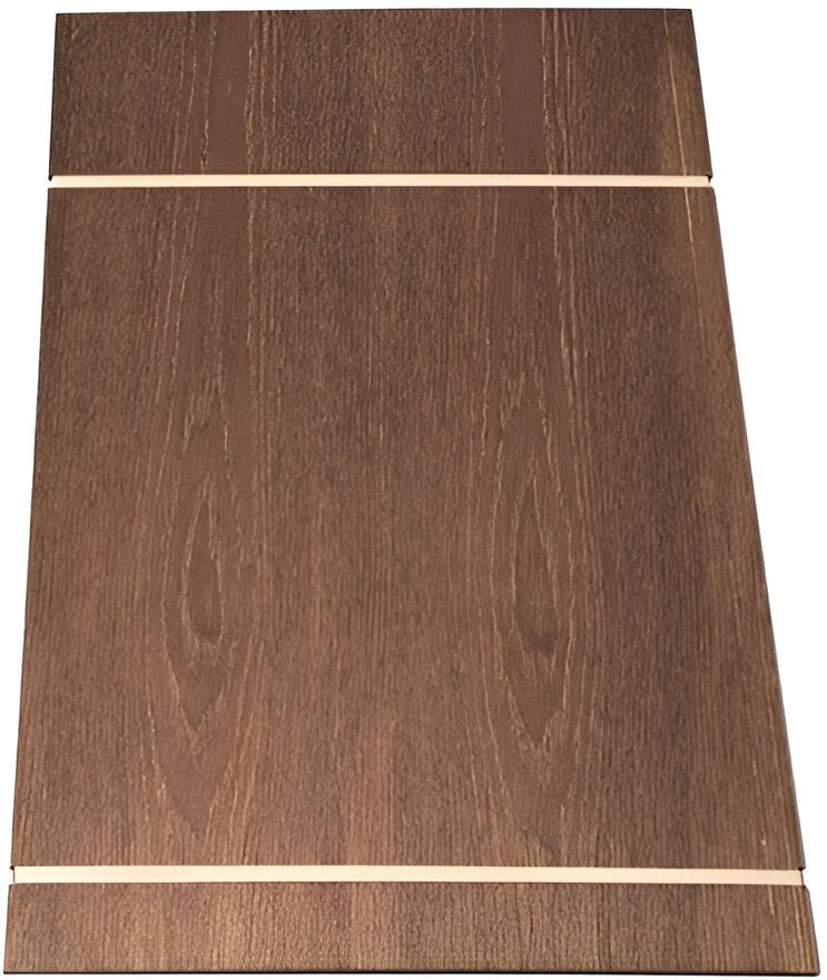 On The Table - 14" x 9" Mahogany Acacia Wood Menu Board - 300-M