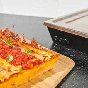 Ooni - 12.8" x 9.5" x 2.3" Medium Detroit-Style Pizza Pan - UU-P26400