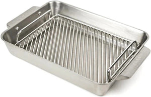 Ooni - 15" x 10" Stainless Steel Medium Roasting Pan - UU-P2A300