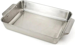 Ooni - 15" x 10" Stainless Steel Medium Roasting Pan - UU-P2A300