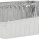 Pactiv Evergreen - 1 lb Oblong Aluminum Takeout Container, Pack of 200 - Y70530