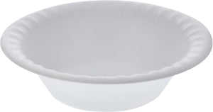 Pactiv Evergreen - 12 Oz White Non-Laminated Round Foam Bowl, Pack of 5 - YTH100120000