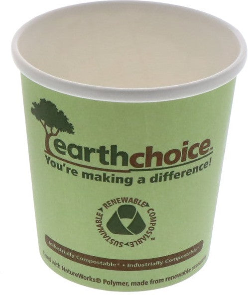 Pactiv Evergreen - 16 Oz Earth Choice Large Compostable Green Soup Container, Pack of 500 - PHSC16ECDI