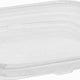 Pactiv Evergreen - 4" Clear Recycled Plastic Square Flat Lid, Pack of 960 - YY4SFLTR