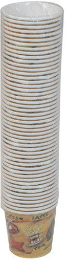 Pactiv Evergreen - 4 Oz Paper Coffee Revolution Design Hot Drink Cups, Pack of 1000 - D4HCREV