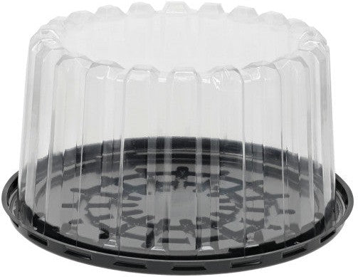 Pactiv Evergreen - 5.25" x 3.25" Cake Base with Clear Lid, Pack of 100 - LV71059