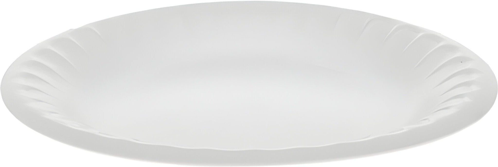 Pactiv Evergreen - 6" White Round Non-Laminated Foam Plate, Pack of 10000 - YTH100060000