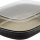 Pactiv Evergreen - Aluminum Carry-Out Container Combo, Pack of 50 - 6711WP