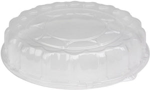 Pactiv Evergreen - Caterware Crystal Clear Dome Lid For 18" Container, Pack of 50 - P9818