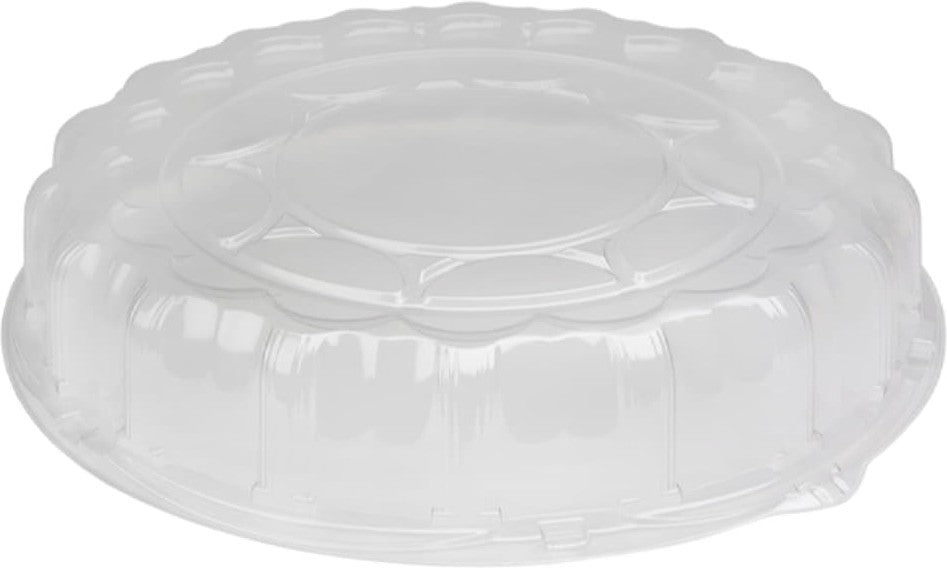 Pactiv Evergreen - Caterware Crystal Clear Dome Lid For 18" Container, Pack of 50 - P9818