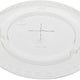 Pactiv Evergreen - Clear, Recycled Plastic Flat Lid with Straw Slot for "A" Size Cold Drink Cups, Pack of 1020 - YLP20C